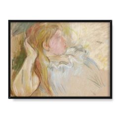 Berthe Morisot Młoda dziewczyna leżąca 40×30