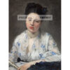Berthe Morisot Młoda kobieta — produkt cyfrowy do pobrania Berthe Morisot Młoda kobieta — produkt cyfrowy do pobrania