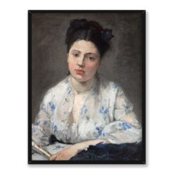 Berthe Morisot Młoda kobieta 30×40