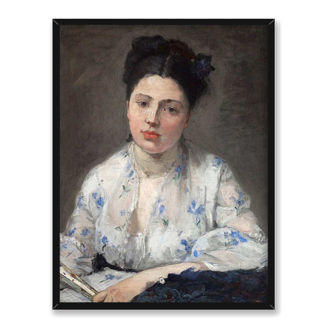 Berthe Morisot Młoda kobieta 30x40 w RAMIE