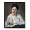Berthe Morisot Młoda kobieta 40×50 w RAMIE Berthe Morisot Młoda kobieta 40×50 w RAMIE