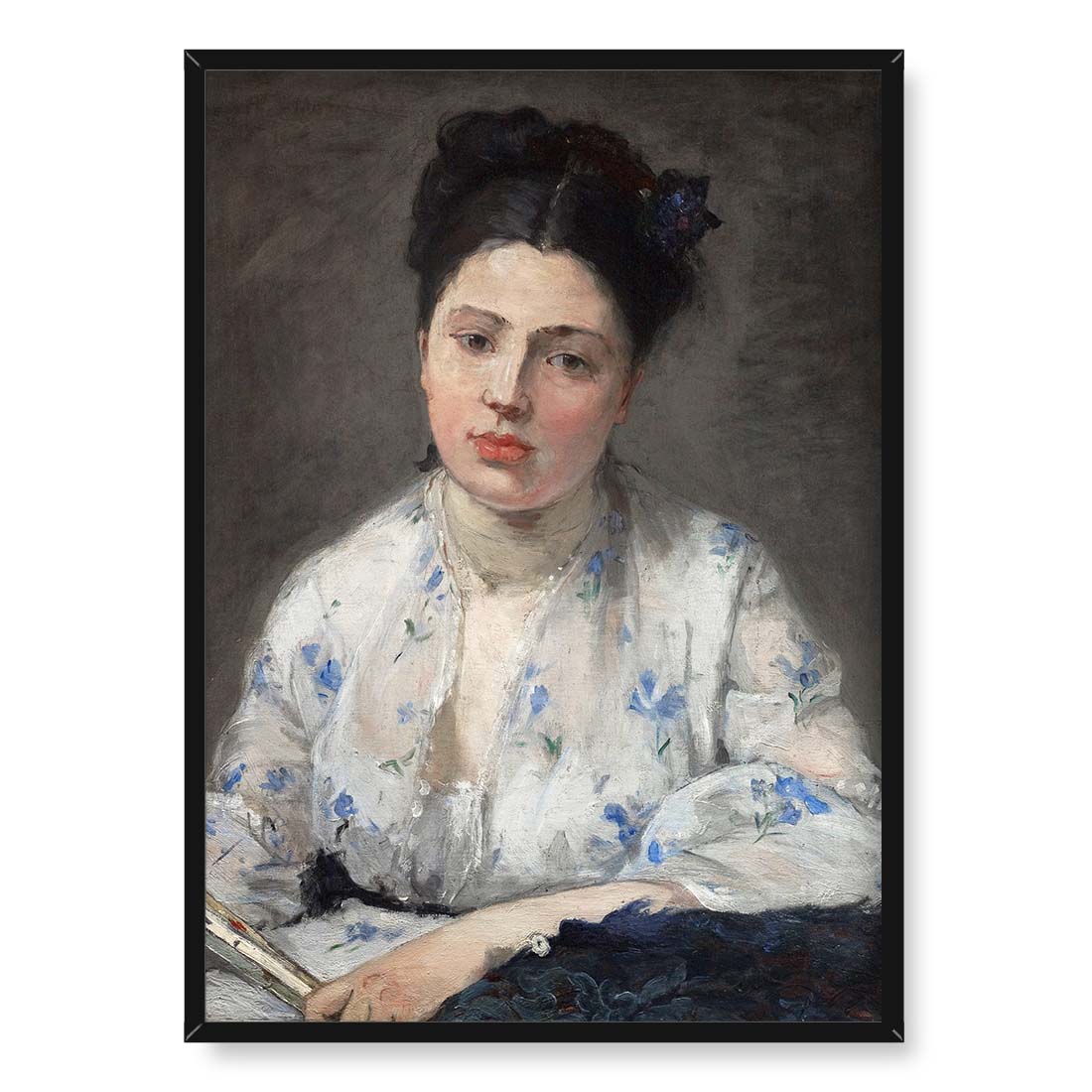 Berthe Morisot Młoda kobieta 50x70