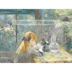 Berthe Morisot Na werandzie — produkt cyfrowy do pobrania
