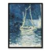 Berthe Morisot Oświetlona łódź 30×40 Berthe Morisot Oświetlona łódź 30×40