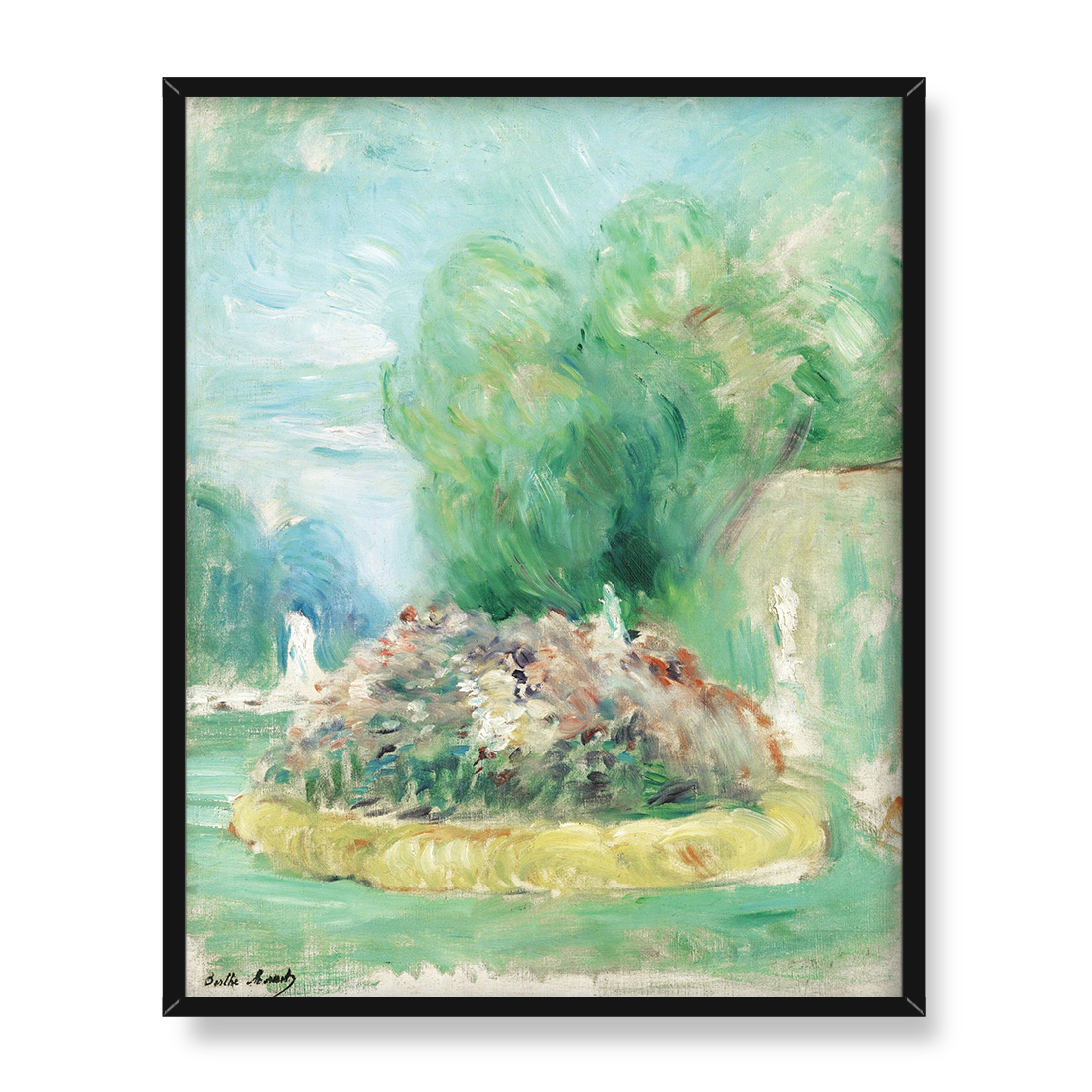 Berthe Morisot Park w Fontainebleau 40x50 w RAMIE