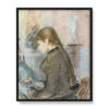Berthe Morisot Paule Gobillard rysująca 40×50 Berthe Morisot Paule Gobillard rysująca 40×50