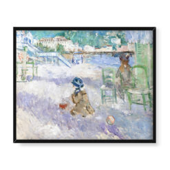 Berthe Morisot Plaża w Nicei 50×40