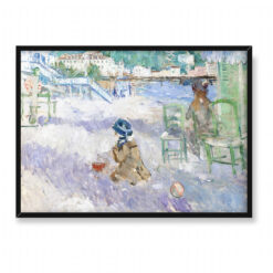 Berthe Morisot Plaża w Nicei 70×50