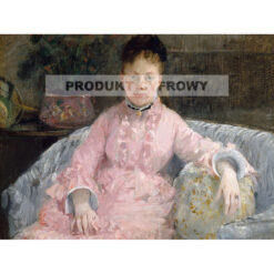 Berthe Morisot Różowa suknia — produkt cyfrowy do pobrania