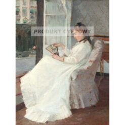 Berthe Morisot Siostra artystki w oknie — produkt cyfrowy do pobrania