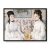 Berthe Morisot Siostry 40×30 w RAMIE Berthe Morisot Siostry 40×30 w RAMIE