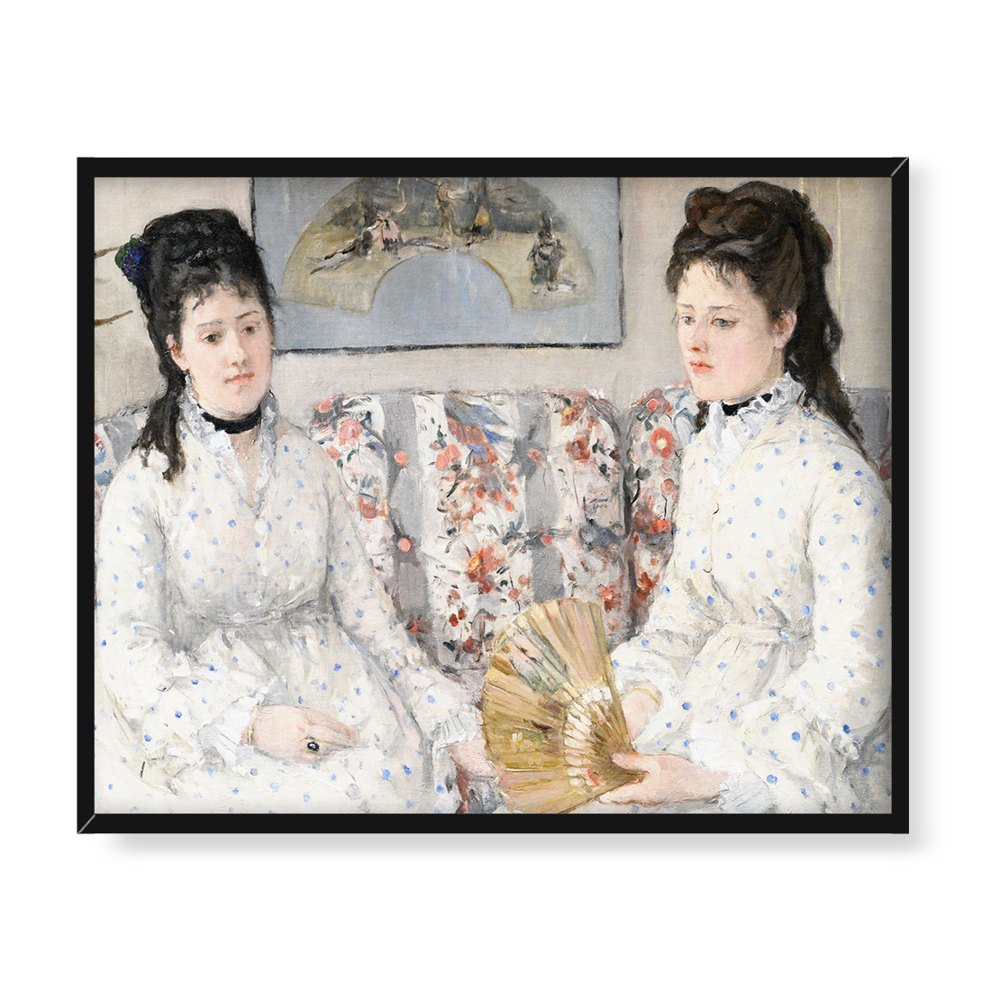 Berthe Morisot Siostry 50x40 w RAMIE