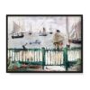Berthe Morisot Widok z Anglii czyli Na wyspie Wight 40×30 w RAMIE Berthe Morisot Widok z Anglii czyli Na wyspie Wight 40×30 w RAMIE