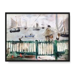 Berthe Morisot Widok z Anglii czyli Na wyspie Wight 40×30