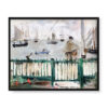 Berthe Morisot Widok z Anglii czyli Na wyspie Wight 50×40 w RAMIE Berthe Morisot Widok z Anglii czyli Na wyspie Wight 50×40 w RAMIE