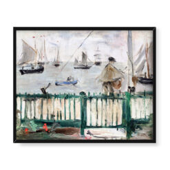 Berthe Morisot Widok z Anglii czyli Na wyspie Wight 50×40