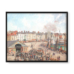 Camille Pissarro Fishmarket 50×40