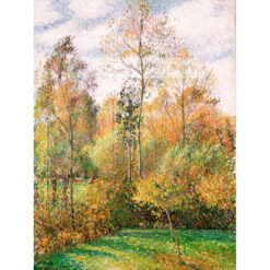 Camille Pissarro Jesień Topole Eragny — produkt cyfrowy do pobrania