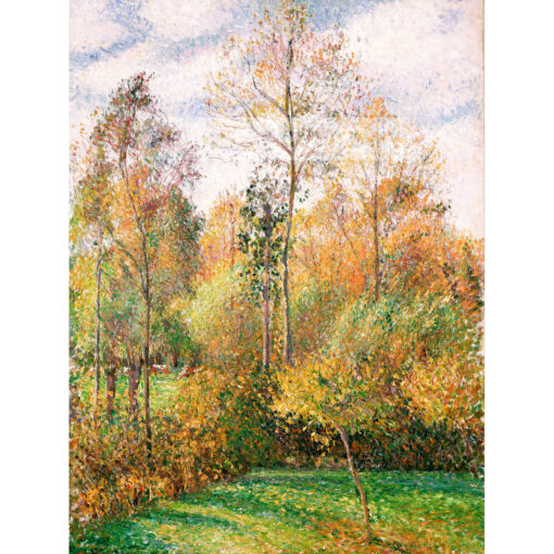 Camille Pissarro Jesień Topole Eragny — produkt cyfrowy do pobrania