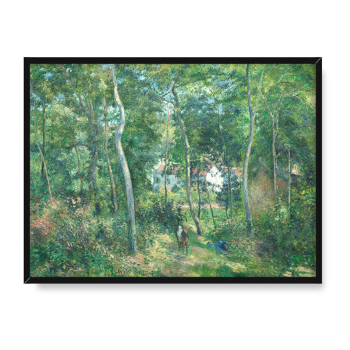 Camille Pissarro Krawędź lasu 40x30 w RAMIE