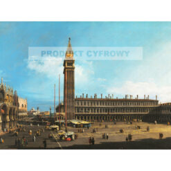 Canaletto Plac św. Marka — produkt cyfrowy do pobrania