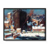 Carl Gaertner Piec 40×30 w RAMIE