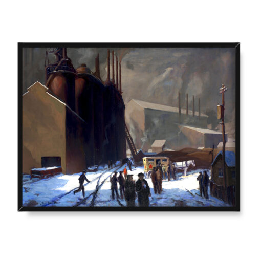 Carl Gaertner The Pie Wagon 40x30 w RAMIE
