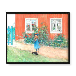 Carl Larsson Brita kot i kanapka 50×40