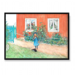 Carl Larsson Brita kot i kanapka 70×50