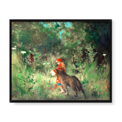 Carl Larsson Czerwony Kapturek 50×40