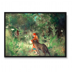 Carl Larsson Czerwony Kapturek 70×50