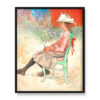 Carl Larsson Dagmar 40×50 w RAMIE