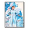 Carl Larsson Kobieta i niebo 30×40 w RAMIE