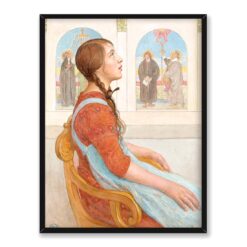 Carl Larsson Objawienie 30×40