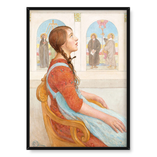 Carl Larsson Objawienie 50x70