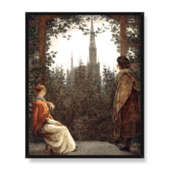 Caspar David Friedrich Gazebo 40×50