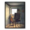 Caspar David Friedrich Georg Kersting 30×40 w RAMIE