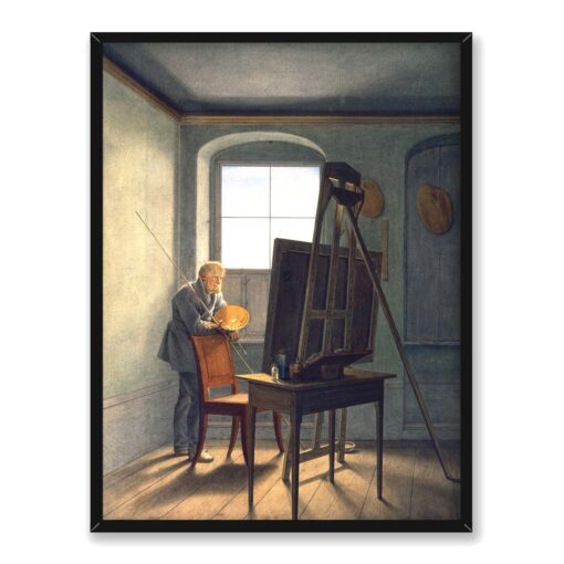 Caspar David Friedrich Georg Kersting 30x40 w RAMIE