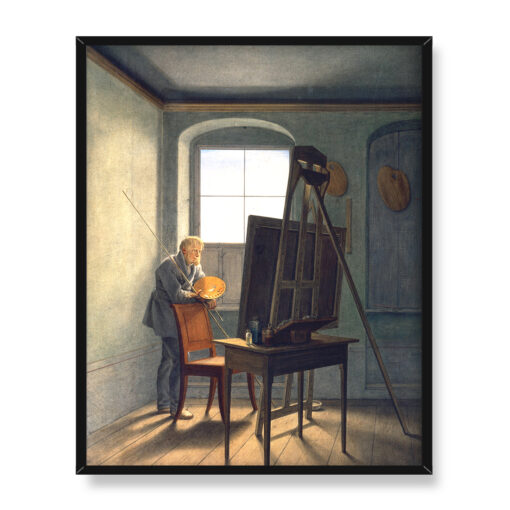 Caspar David Friedrich Georg Kersting 40x50 w RAMIE