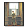 Caspar David Friedrich Kobieta w oknie 40×50 w RAMIE