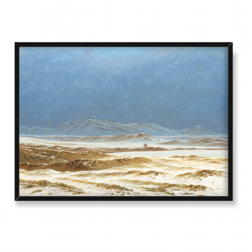 Caspar David Friedrich Krajobraz z górskim jeziorem o poranku 70x50