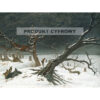 Caspar David Friedrich Krajobraz zimowy — produkt cyfrowy do pobrania