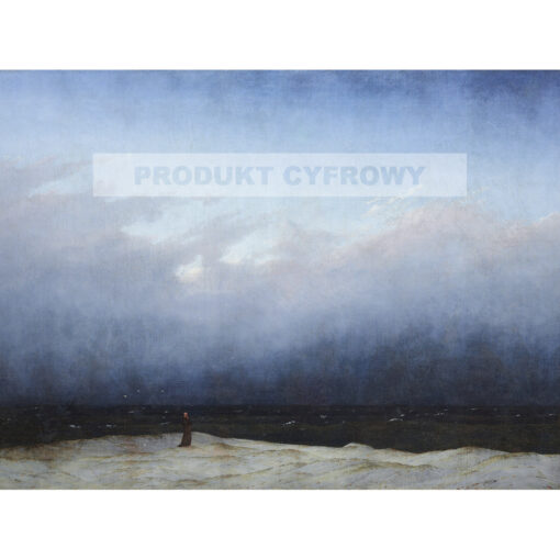 Caspar David Friedrich Mnich nad morzem — produkt cyfrowy do pobrania