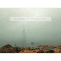 Caspar David Friedrich Morska plaża we mgle — produkt cyfrowy do pobrania