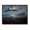 Caspar David Friedrich Morze Północne w świetle księżyca 40×30
