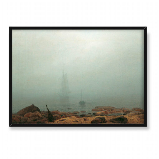 Caspar David Friedrich Morze Północne w świetle księżyca 70x50