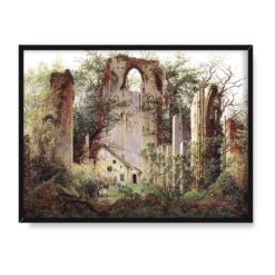 Caspar David Friedrich Ruiny klasztoru Eldena w pobliżu Greifswaldu 40×30