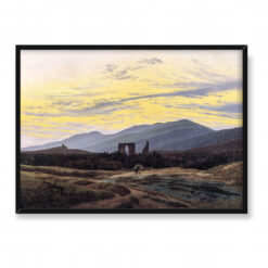 Caspar David Friedrich Ruiny klasztoru Eldena w pobliżu Greifswaldu 70×50