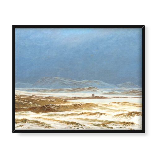 Caspar David Friedrich Skandynawski krajobraz 50x40 w RAMIE
