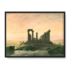 Caspar David Friedrich Świątynia Junony w Agrygencie 40×30